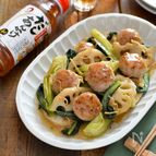 鶏だんごとれんこんの生姜あんかけ。簡単！和風おかず。