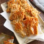 カリカリ磯辺えのき【コスパ最強おつまみ♪少ない油で簡単】