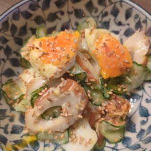 たりおの作ってみた!投稿(和風も合う♪だし香る♡【ちくわときゅうりと卵の和風マヨ和え】)