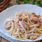 レンジで簡単！＊蒸し鶏と新玉ねぎの中華和え＊