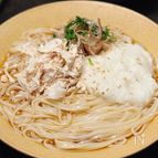 【ササミのとろろうどん】つるっと食べれる♡ひんやりうどん♪