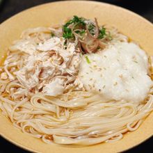 【ササミのとろろうどん】つるっと食べれる♡ひんやりうどん♪