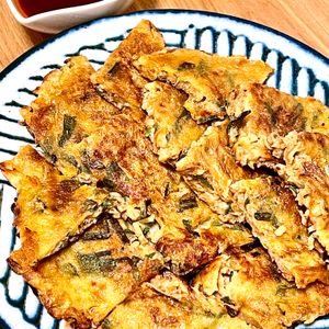 michuの作ってみた!投稿(切り干し大根とにらのカリッとチヂミ)