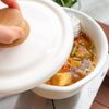 【厚揚げとキムチの春雨スープ】ピリ辛コクうま♡大満足スープ!の工程3