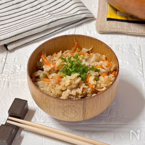 相性良すぎ☆鶏ごぼう飯！