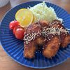 こむぎの作ってみた!投稿(だしソースで♩ささみの和風カレーフライ)