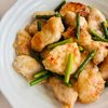 うにもの作ってみた!投稿(鶏むね肉とアスパラガスの塩麹炒め)