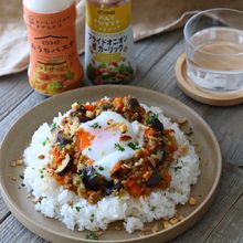 ワンパン15分！ルー不要♪【米粉スパイスキーマカレー】