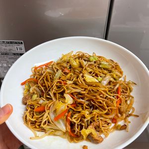 ケの作ってみた!投稿(ガッツリ男子に捧ぐ！『屋台風ソース焼きそば』)