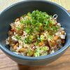楽ラク手抜キッチン🐶🐾の作ってみた!投稿(牛肉だしの素でひと味違う！納豆ごはん)