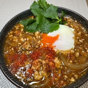楽ラク手抜キッチン🐶🐾の作ってみた!投稿(【10分完結】“鶏そぼろの和だしとろみうどん”)