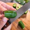 【クリスマスの前菜に】きゅうりの生ハムチーズ巻きの工程3