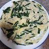 とももの作ってみた!投稿(ニラとえのきの卵とじ♩麺つゆで簡単！5分でできるお手軽おかず)