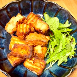 michuの作ってみた!投稿(【厚揚げの醤油唐揚げ】サクッもっちり♪家族絶賛おつまみ☆)