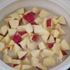 もち麦入り。さつまいもごはんの工程2
