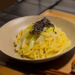funinmans_mesiの作ってみた!投稿(レンジで簡単♪ねぎ塩レモンパスタ)