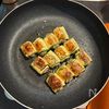 ズッキーニで包んだ うずまき一口餃子の工程5