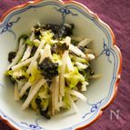 白菜と山芋の海苔ナムル