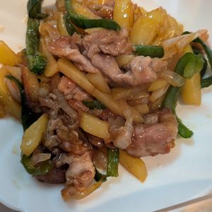 かわうその作ってみた!投稿(【豚肉とじゃがピーマンのオイスター炒め】調味料4つで絶品中華)