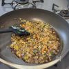 【鶏むね肉がしっとり柔らか♡】鶏の薬味タレ丼の工程4