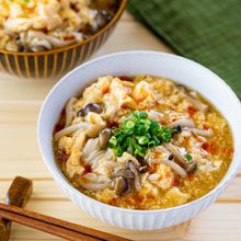やみつきになる味!!サンラーそうめん