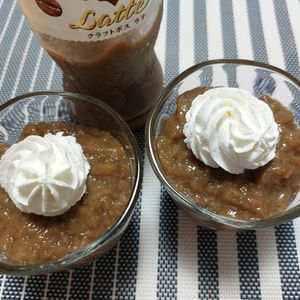 よっこの作ってみた!投稿(作業時間2分！ペットボトルで簡単「ぷるぷるカフェオレ」)