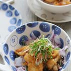 カリカリ食感♪　鶏皮ポン酢