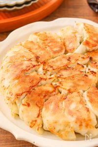まるごと小松菜！栄養満点【焼き餃子】
