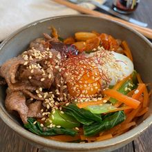 焼肉風ビビンバ丼【辛味後入れ】
