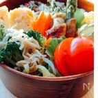 お弁当のおかず♪ブロッコリーとしらすの胡麻和え