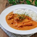 カレールーとトマトジュースで＊簡単絶品バターチキンカレー＊