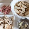 【ごぼうと舞茸のぺペロン炒め】今日のおつまみの工程1