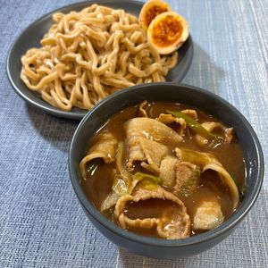 楽ラク手抜キッチン🐶🐾の作ってみた!投稿(震えるほど美味い！濃厚豚バラ魚介つけ麺)