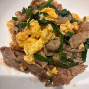 イトマルの作ってみた!投稿(ガッツリ食べたいご飯が進む味♡『豚ニラたま』)