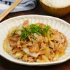 ごはんがすすむ♪豚肉と新玉ねぎの梅味噌炒め