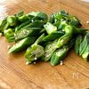【オクラとめかぶの和え物】夏に備える栄養副菜の工程1