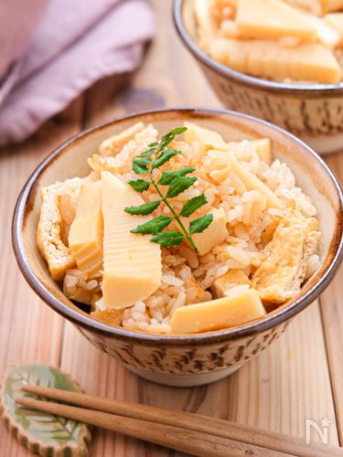 【たけのこご飯】白だしで手軽に春のごちそう!|簡単なアク抜き&下処理もご紹介
