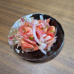 るるる♪の作ってみた!投稿(混ぜるだけ！トマトと赤玉ねぎの和風マリネ)