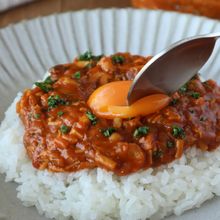 レンジで簡単！煮込まない『サバ缶トマトカレー』