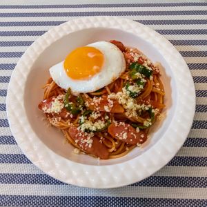 𝔂𝓾𝓶𝓲🍓の作ってみた!投稿(昭和レトロな喫茶店風ナポリタン)