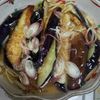 鶏皮坊主の作ってみた!投稿(白だしとお酢でさっぱり◎なすとオクラの揚げ浸し)