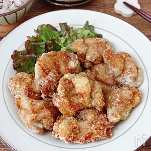 ふわっと柚子香る♪鶏もも肉の柚子こしょう唐揚げ