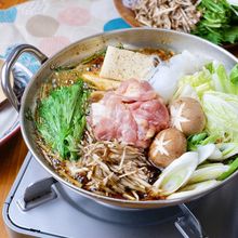 我が家の定番♪鶏すき焼き