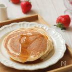 米粉でしっとりモチモチなパンケーキ（グルテンフリー）
