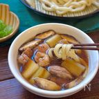 【鶏南蛮つけうどん】お出汁が美味しい！ボリューム◎