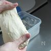 ケーキ型でこねずに簡単♪厚焼き塩フォカッチャの工程2
