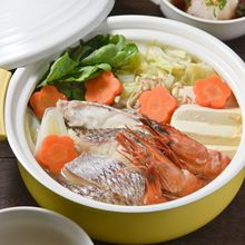 あったかシンプル鍋料理♪【鯛のちり鍋】