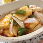 豆腐の酢豚風
