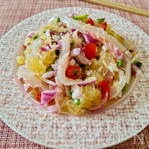 ペルー料理【セビーチェ】余ったお刺身で美味しく作れる！