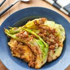簡単なのに美味しすぎ♡キャベツのミートチーズ焼き